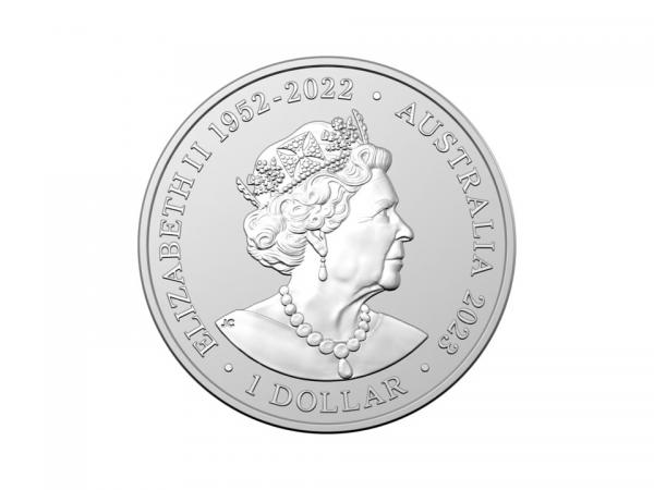 2023澳洲皇家南極領地 - 座頭鯨銀幣1盎司 商品圖