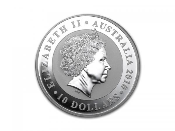 2010澳洲無尾熊銀幣10盎司 商品圖