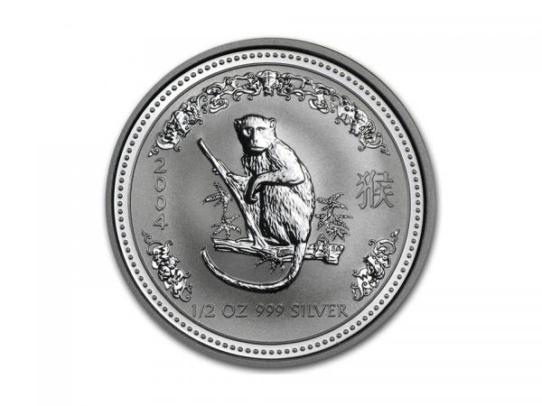 2004澳洲生肖猴年銀幣0.5盎司（系列I） 商品圖