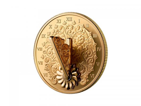 2025加拿大鍍金日晷銀幣1盎司 商品圖