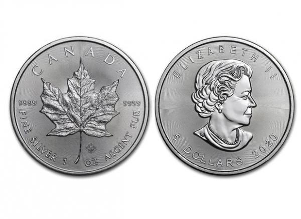 2020加拿大楓葉銀幣1盎司 商品圖