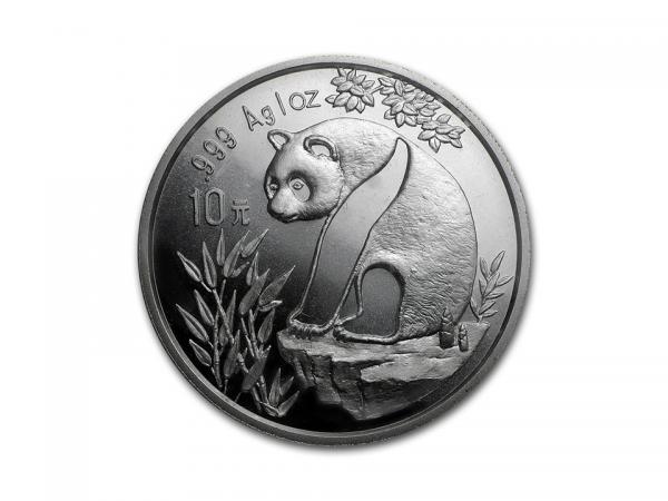 1993中國熊貓銀幣1盎司 商品圖