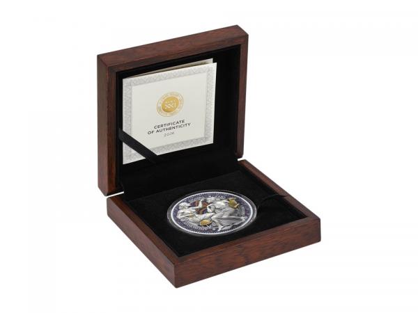 2026喀麥隆九位繆斯 - 克利奧與烏拉尼亞銀幣2盎司 商品圖