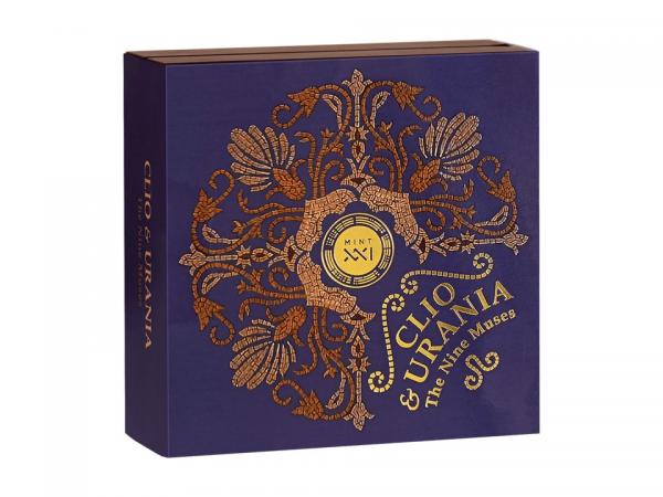 2026喀麥隆九位繆斯 - 克利奧與烏拉尼亞銀幣2盎司 商品圖