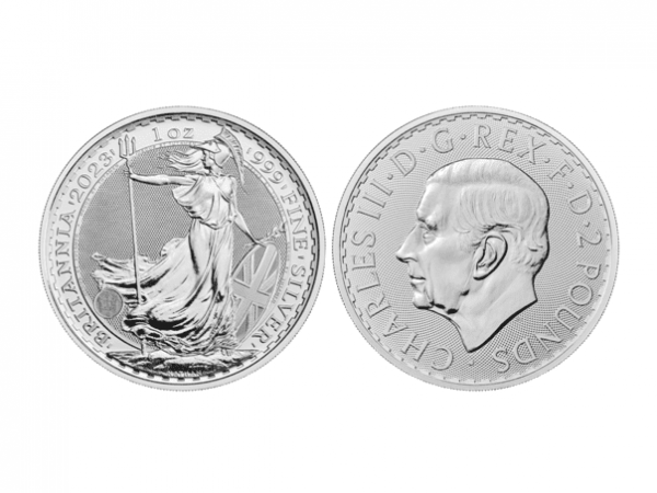2023英國大不列顛銀幣1盎司(二版-查理斯國王) 商品圖