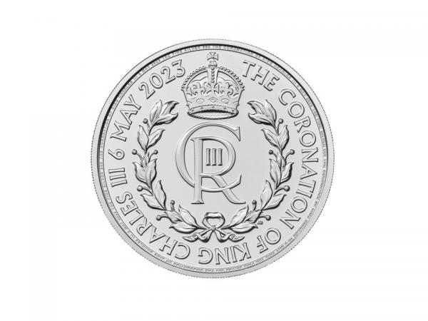 2023英國查理三世國王陛下加冕禮銀幣1盎司 商品圖