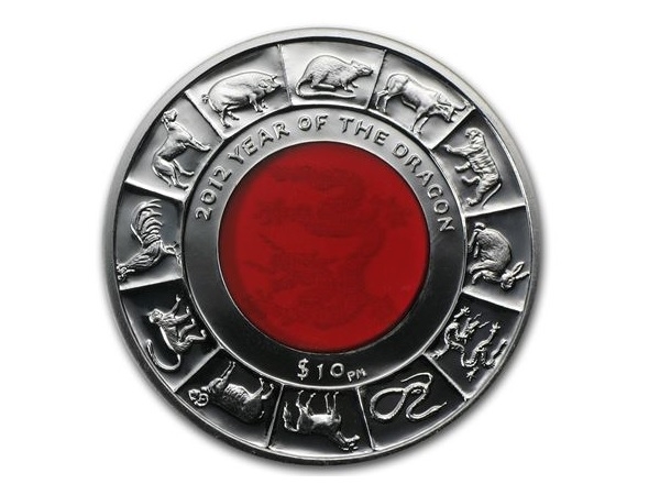 2012英屬維京群島龍年925銀幣23.45克 商品圖