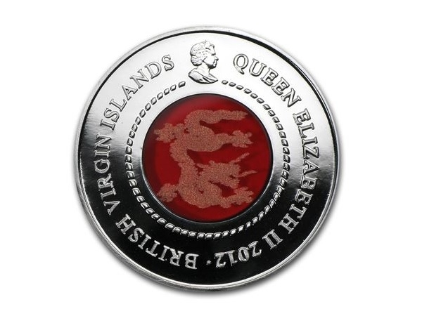 2012英屬維京群島龍年925銀幣23.45克 商品圖