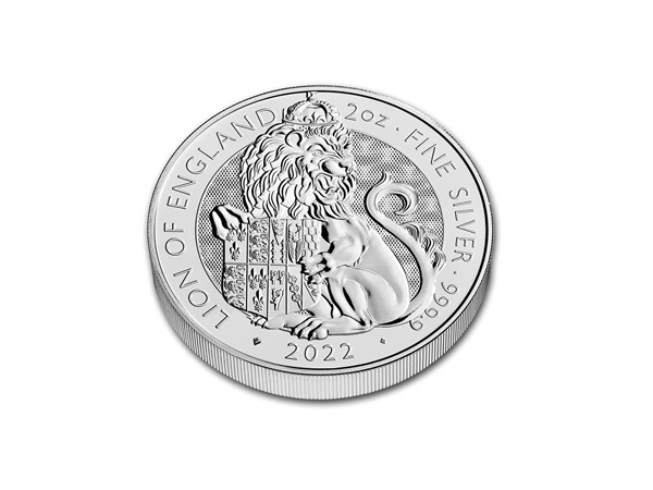 2022英都鐸獸英格蘭獅銀幣2盎司 商品圖
