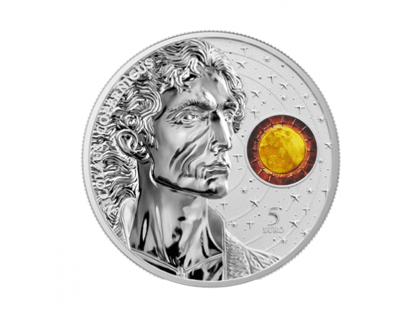 2023馬爾他天文學家哥白尼銀幣1盎司 商品圖