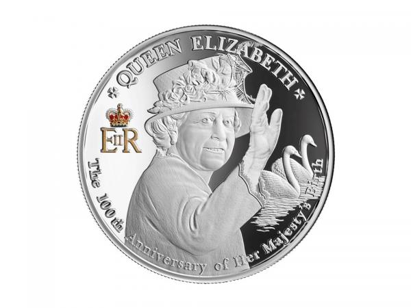 2026紐埃伊麗莎白二世百年誕辰紀念銀幣1盎司 商品圖