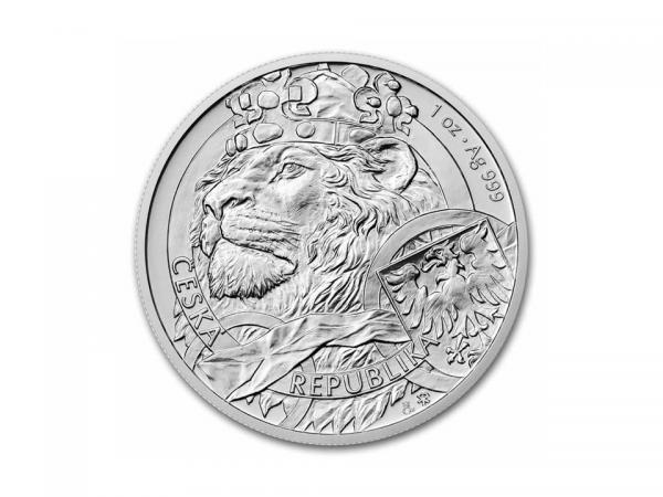 2025紐埃捷克獅王銀幣1盎司 商品圖