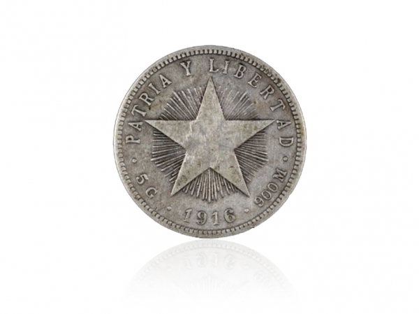1916古巴20分幣 商品圖