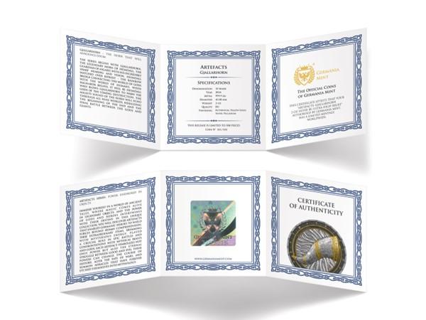 2024魔法品系列-加拉爾號角超高浮雕銀章2盎司 商品圖