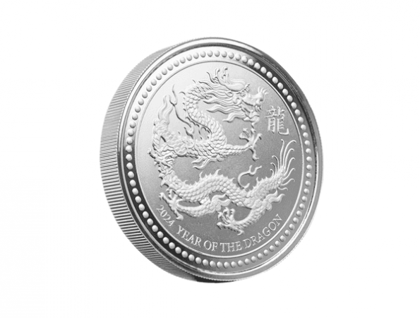 2024薩摩亞龍年銀幣2盎司 商品圖