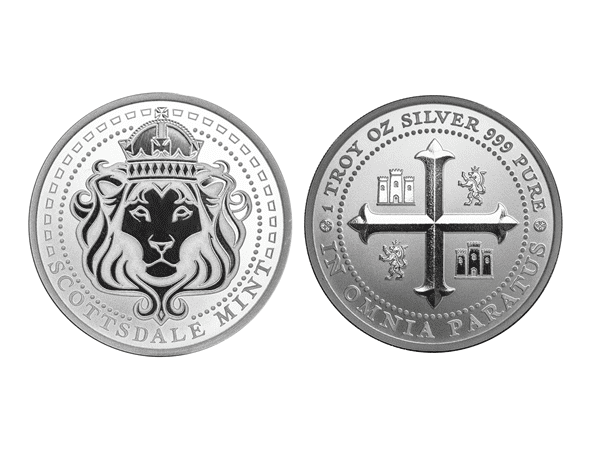 Scottsdale獅王銀章1盎司(二版) 商品圖