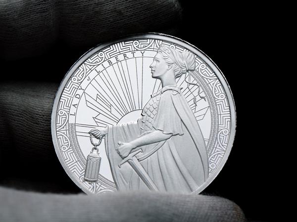 PAMP自由女神類精鑄銀章1盎司 商品圖