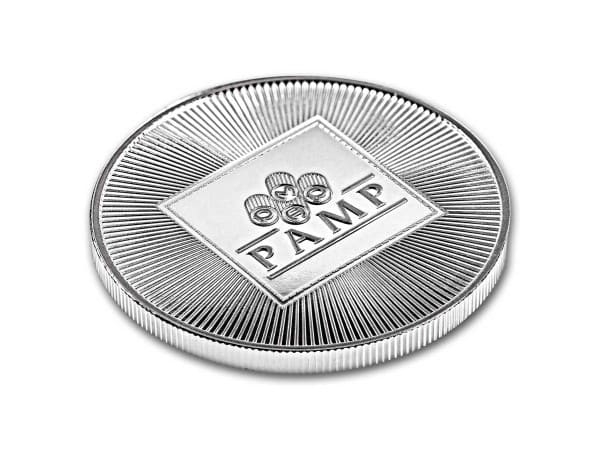 PAMP太陽紋類精鑄銀章1盎司 商品圖