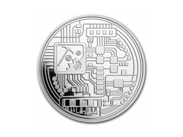 虛擬貨幣系列-比特幣銀章1盎司 商品圖