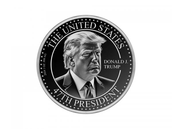 2024第47任美國總統 - 唐納·川普銀章1盎司 商品圖