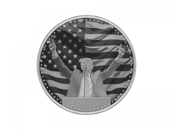 2024第47任美國總統 - 唐納·川普銀章1盎司 商品圖