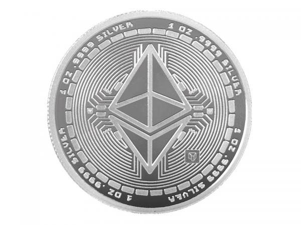 2020虛擬貨幣以太幣銀章1盎司 商品圖