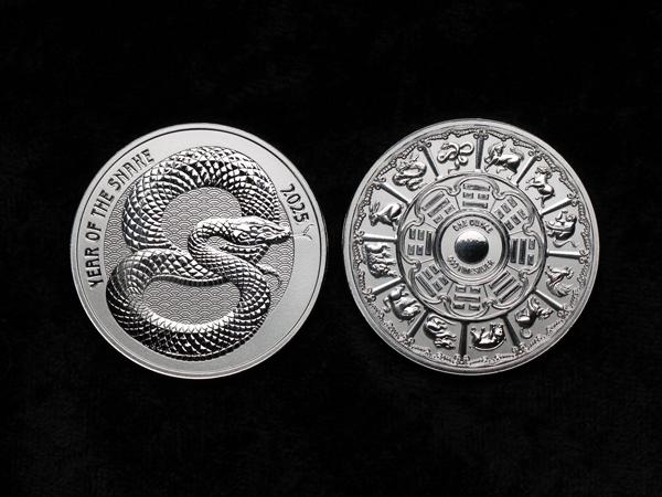 2025美國生肖蛇年銀章1盎司(系列II) 商品圖