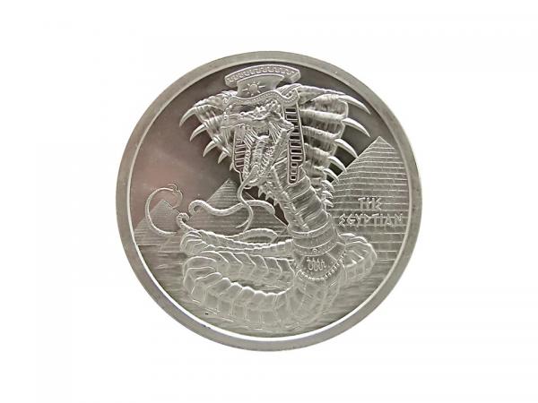龍之世界埃及龍銀章1盎司 商品圖