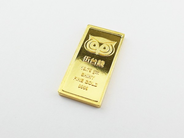 炫麗咕咕招財金條5錢（.9999） 商品圖