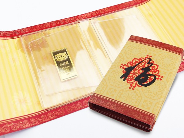 炫麗咕咕招財金條5錢（.9999） 商品圖