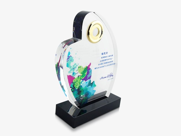 金幣水晶獎座 商品圖