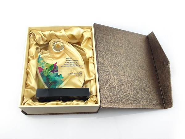 金幣水晶獎座 商品圖