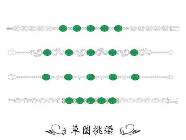 祖母綠手鍊 商品圖