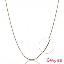 14K玫瑰金蛇鍊 0.75錢 41CM 商品圖