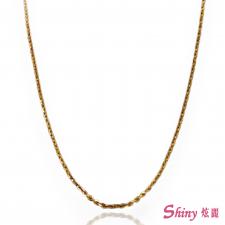 14K金義大利十字項鍊 60CM 商品圖
