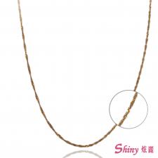 18K金色跳舞項鍊 40CM 商品圖