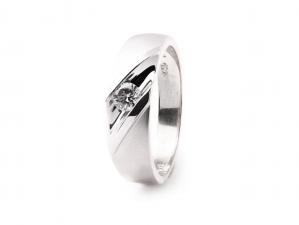 約定   0.3ct kw  男戒 商品圖