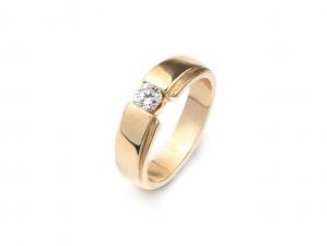 18K金經典單鑽女鑽戒 0.25ct/1p  #9.5 商品圖