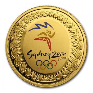 2000澳洲雪梨奧運精鑄金幣10克(旅程開始) 商品圖