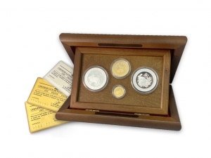 1999泛亞銀行已卯兔年紀念金銀套幣2.6盎司