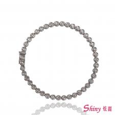 18K金鑽石手鍊 商品圖
