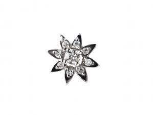 閃耀白金鑽石墜子 0.10ct/1p 0.10ct/8p 商品圖