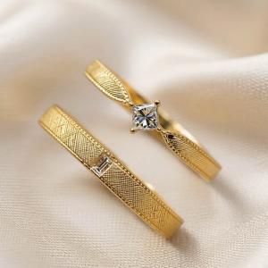 925純銀輕珠寶戒指-靜白之心 商品圖