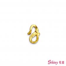 黃金S扣配件 0.09錢 8.7mm 商品圖