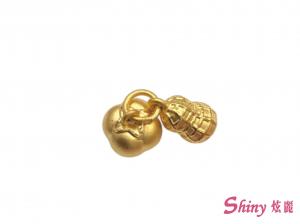 黃金硬金好事發生吊墜 0.38錢 商品圖