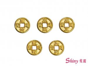 黃金硬金五帝錢 0.76錢 商品圖