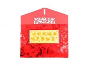 黃金紅包袋-一帆風順 萬事如意 1克 商品圖