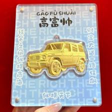 黃金擺件-黃金高富帥 0.3克 商品圖