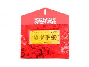 黃金紅包袋-歲歲平安 1克 商品圖 黃金紅包袋-歲歲平安 1克 商品圖