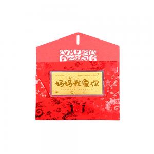 黃金紅包袋-媽媽我愛你 1克 商品圖